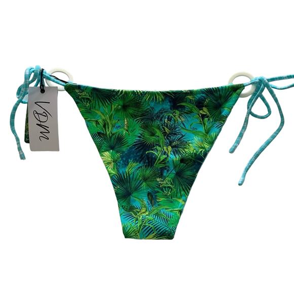 VDM Revolve Multicolor Reversible Swim Adjustable String Bikini Bottoms Bundle - Picture 11 of 13